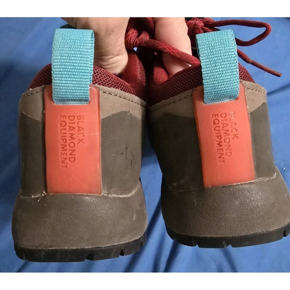 Black Diamond Equipment Mission Leather Low WP Womens Hiking Shoes Size 7 - Picture 3 of 6